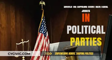 Balancing the Bench: Should Supreme Court Judges Reflect Political Parity?