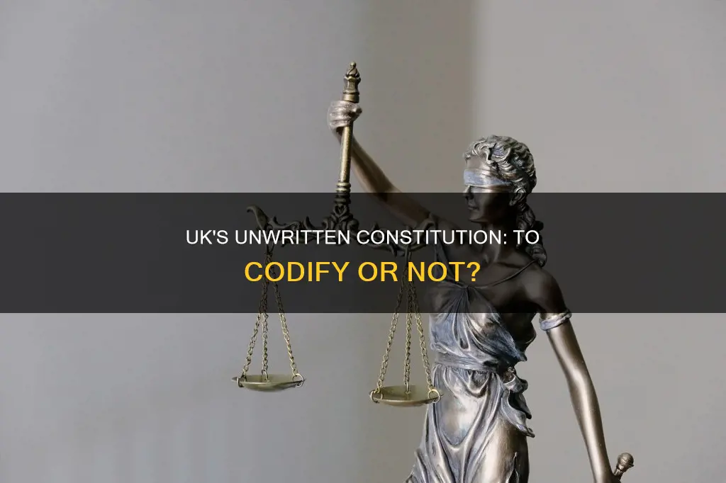 should the unwritten constitution of the uk be codified