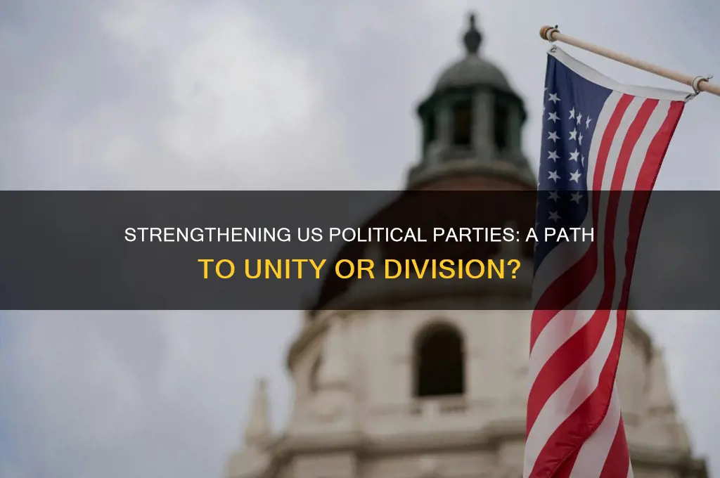 should the us have stronger political parties