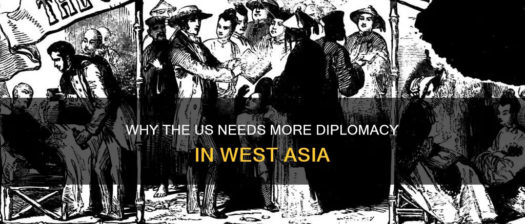 should the us increase diplomacy in west asia
