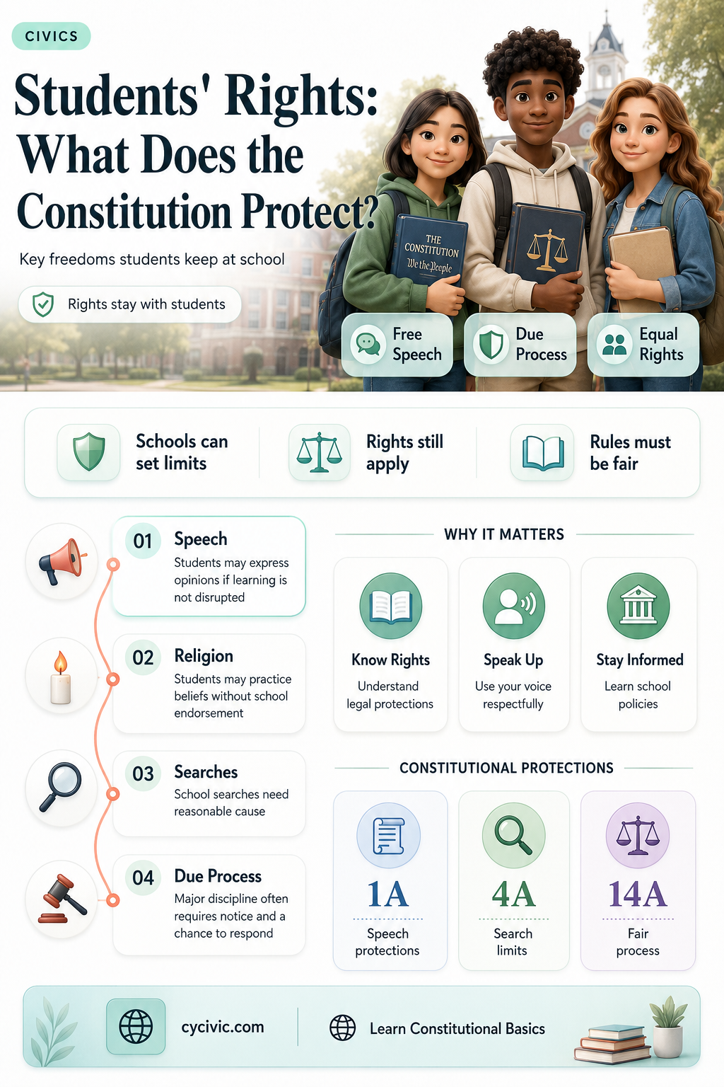 are students protected by the constitution