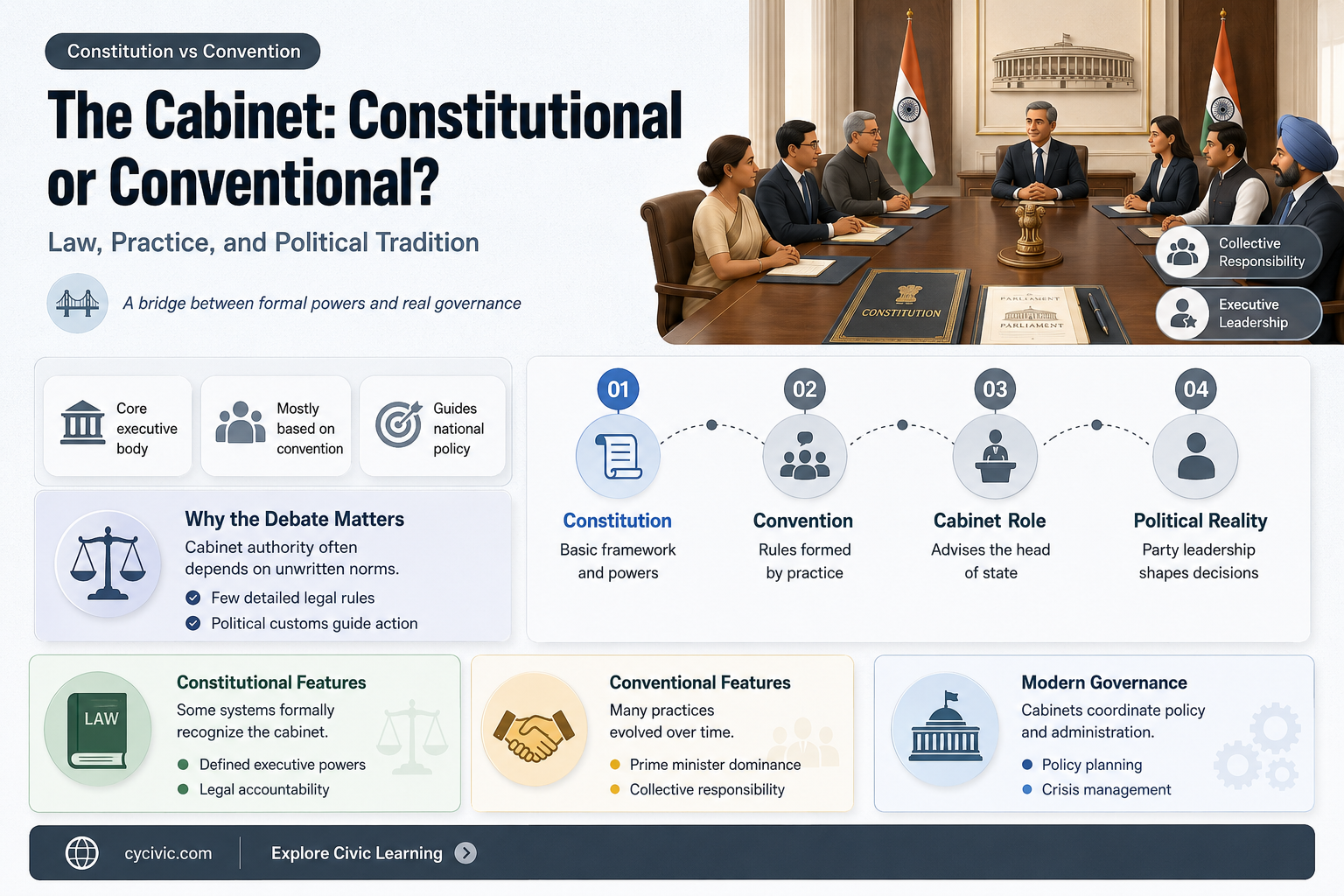 are the cabinet positions mentioned in the constitution