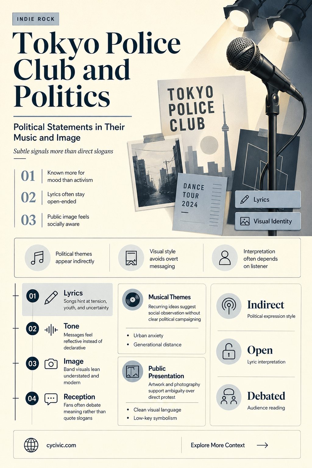 are tokyo police club political