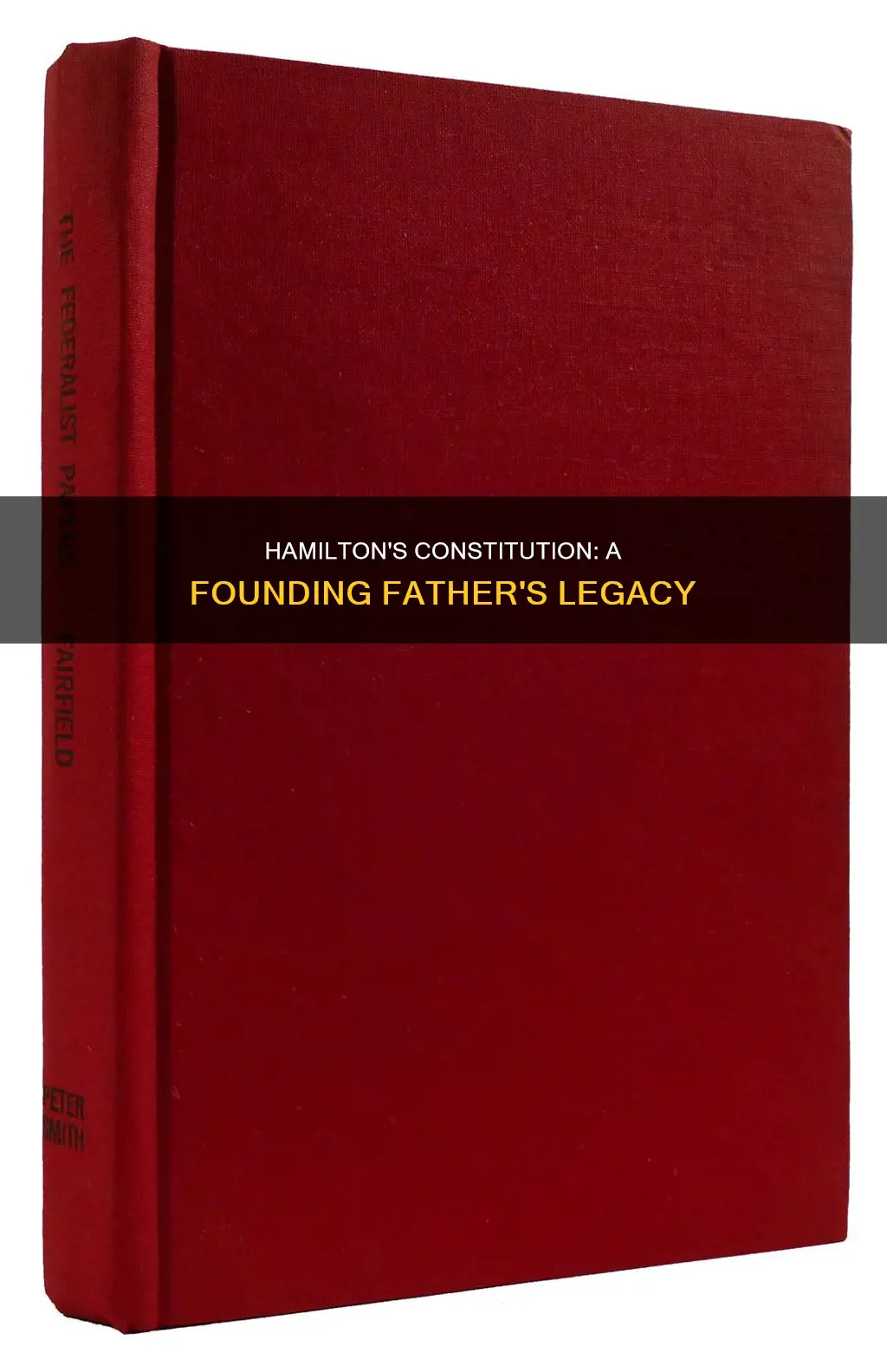 was alexander hamilton a supporter of the constitution