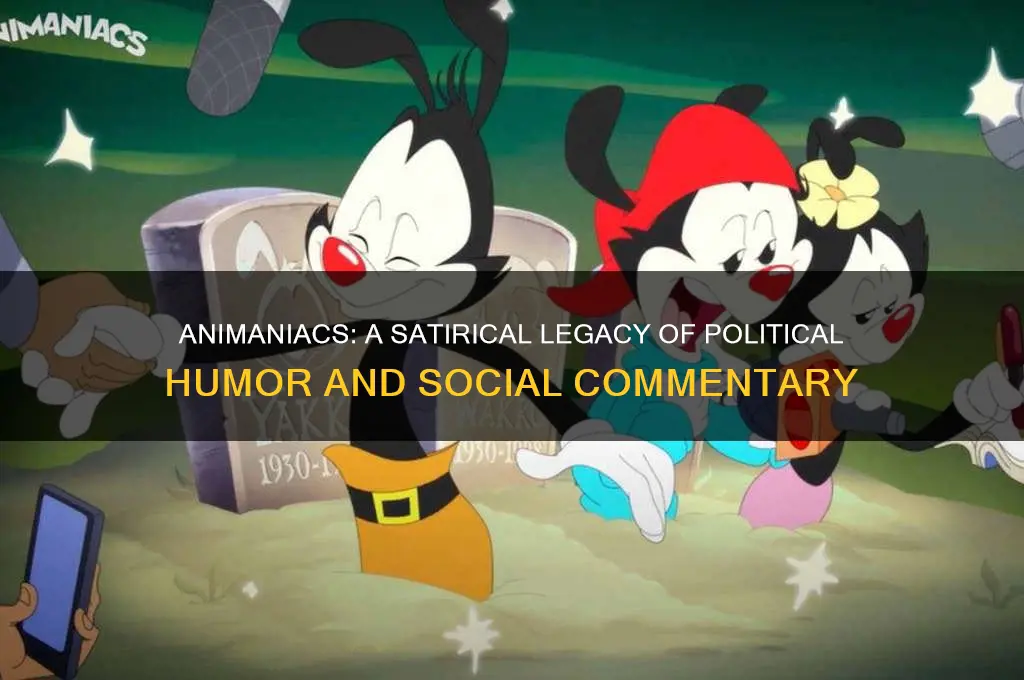 was animaniacs always political