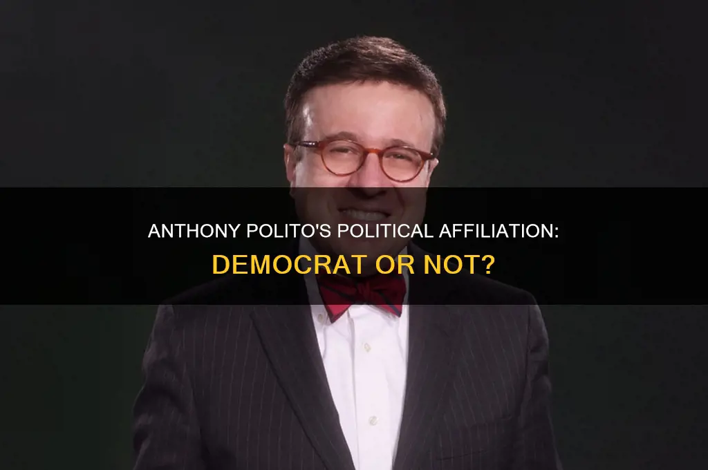 was anthony polito a democrat