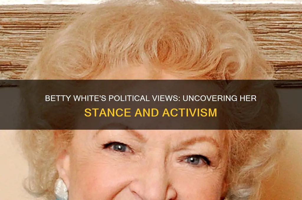 was betty white political