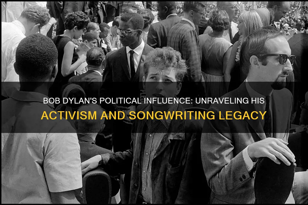 was bob dylan into politics