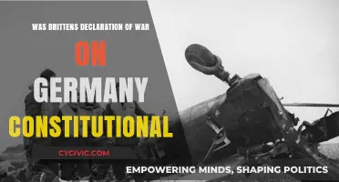 Was Britain's Declaration of War Constitutional?