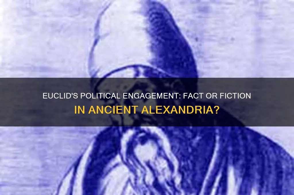 was euclid involved in politics