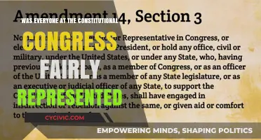 Representation at the Constitutional Congress: Fair or Not?