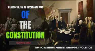 Federalism: Intentional or Unintentional Part of the US Constitution?