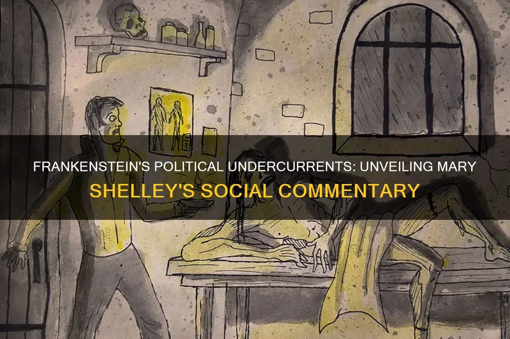 was frankenstein a political artwork