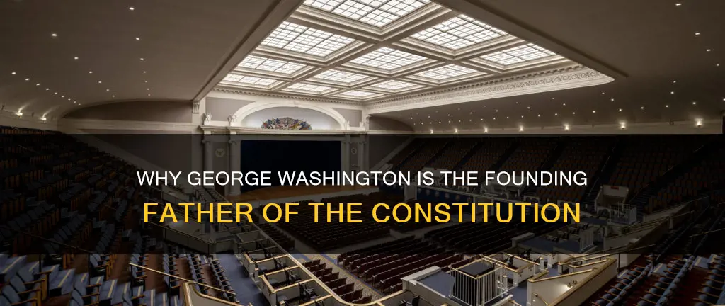 was geoge washington called the father of the constitution