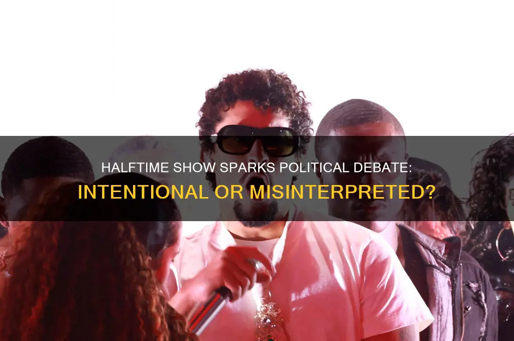 was halftime show political