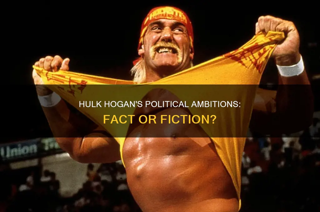 was hulk hogan in politics