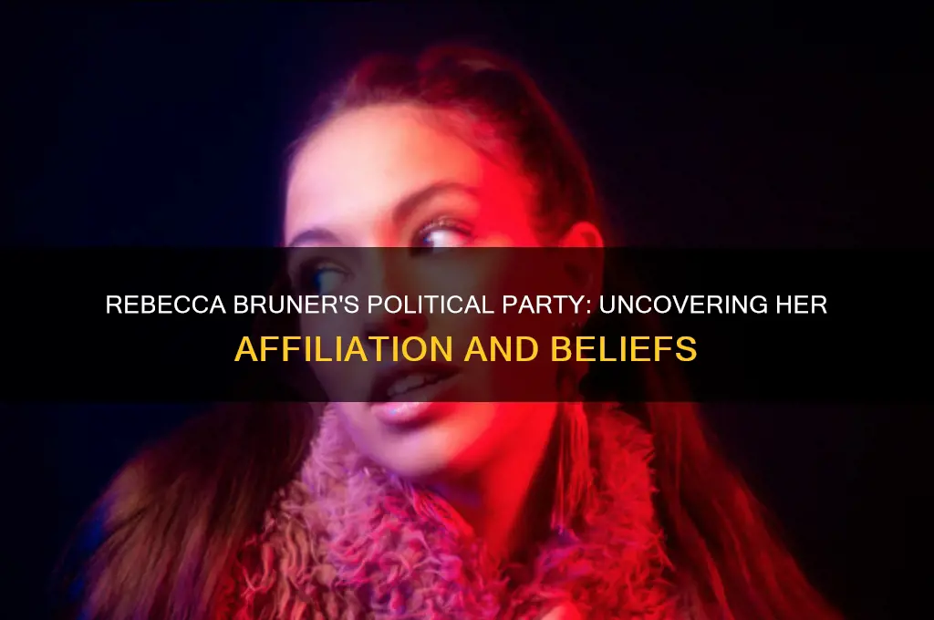 was is rebecca bruner political party