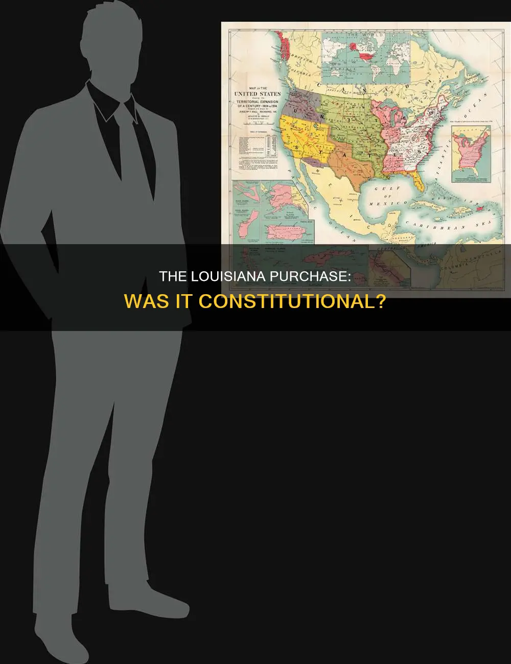 was it allowed in the constitution to buy louisiana purchase