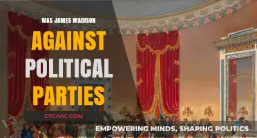 James Madison's Stance: Opposing Political Parties in Early America