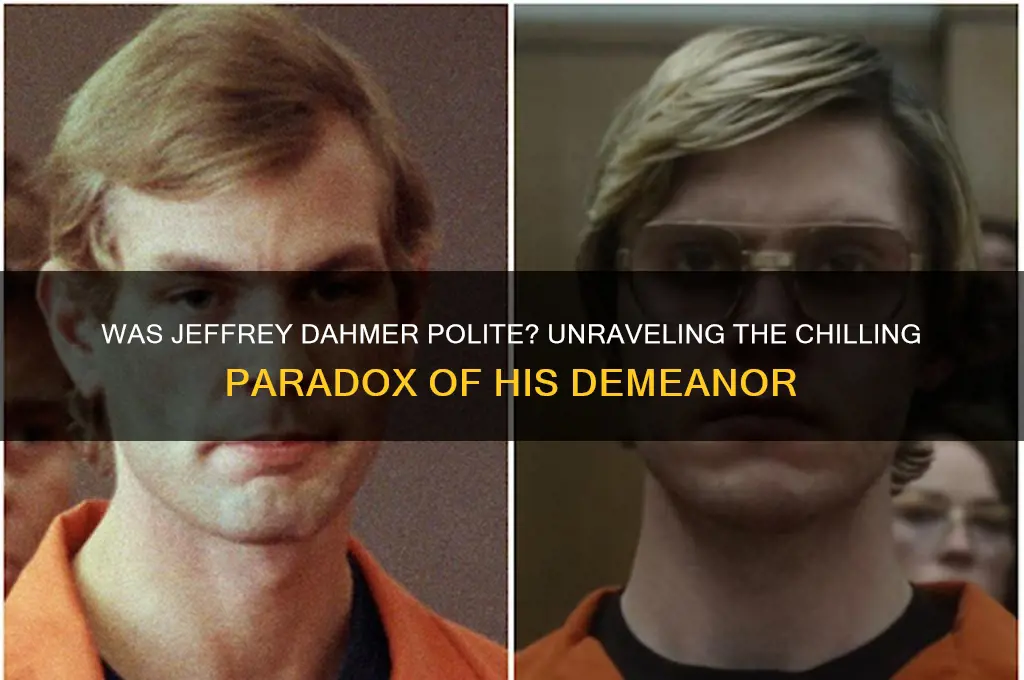 was jeffrey dahmer polite