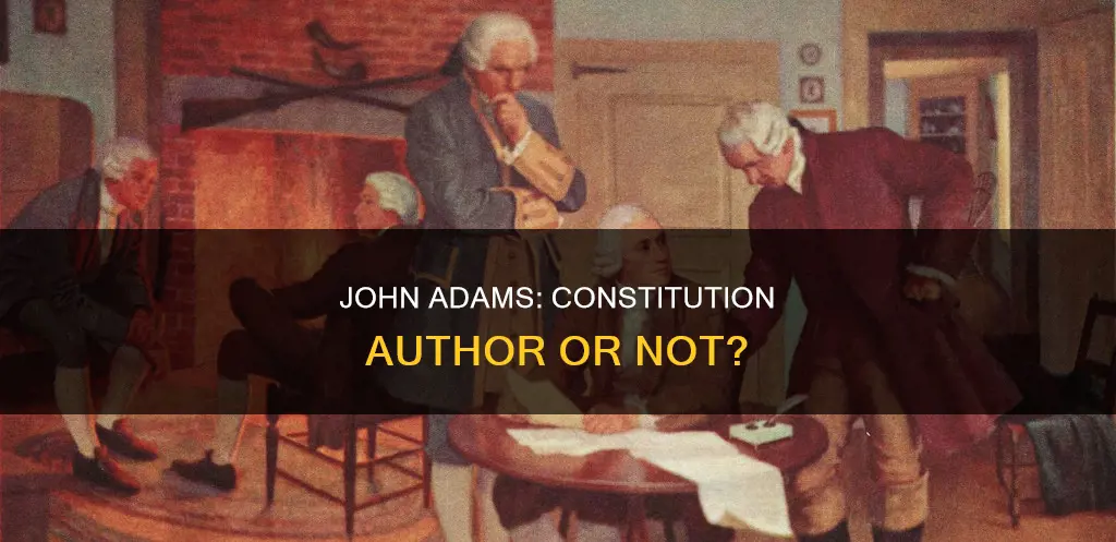 was john adams an author of the constitution