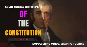 Marshall's Constitution: A Strict Interpretation
