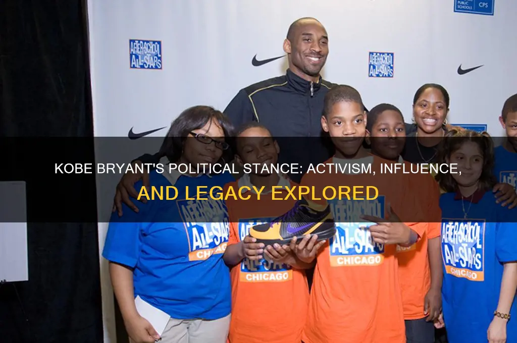 was kobe bryant political