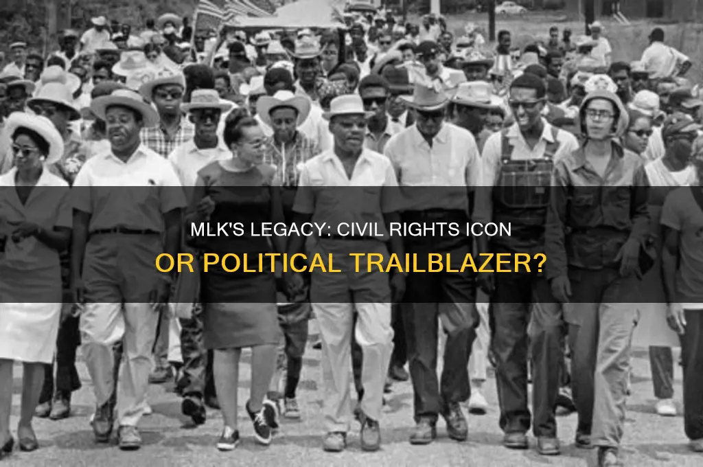 was mlk a political figure