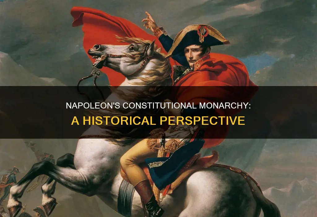was napoleon a constitutional monarchy