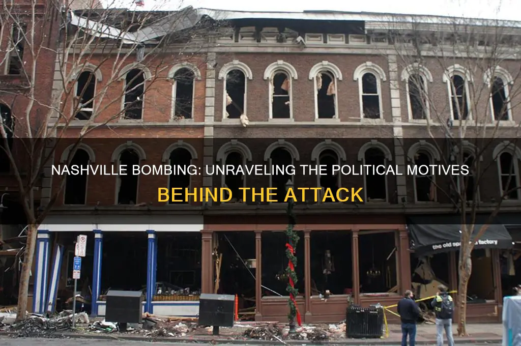 was nashville bombing political