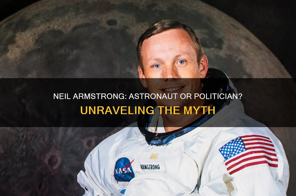 was neil armstrong a polition