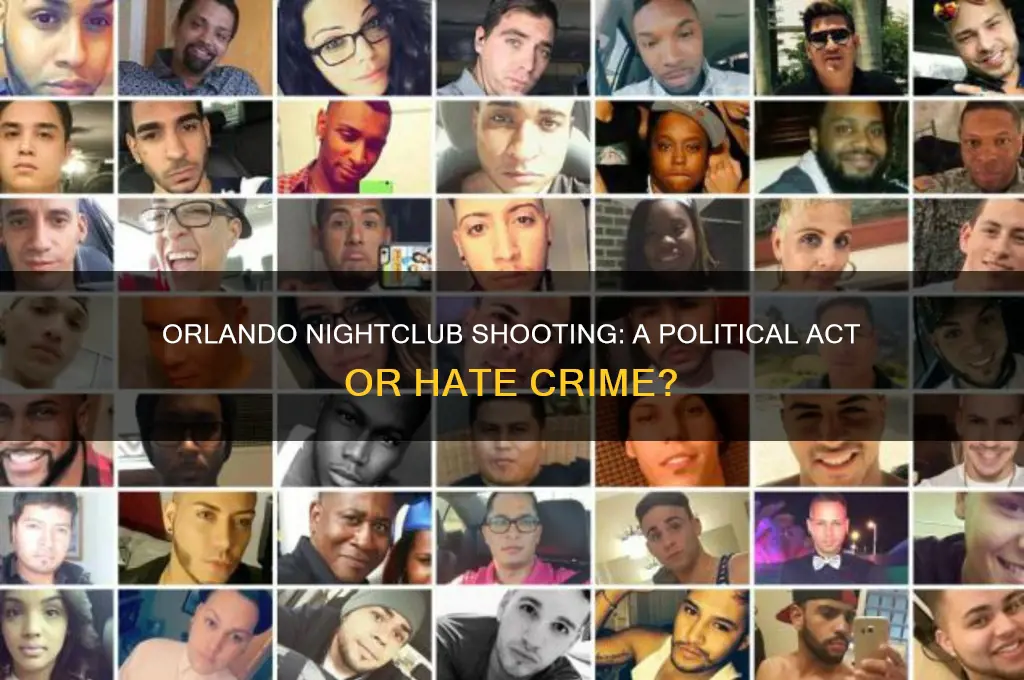 was orlando nightclub shooting political