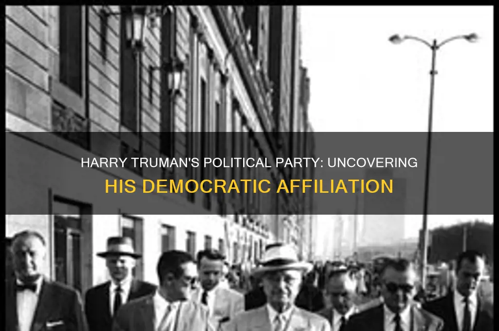 was political party was harry truman part of