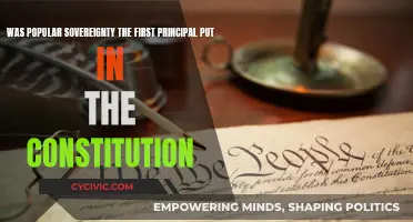 Popular Sovereignty: The Constitution's First Principle?
