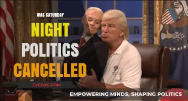 Saturday Night Politics: Cancelled or Still on Air?