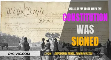 Slavery's Legal Status at the Constitution's Signing