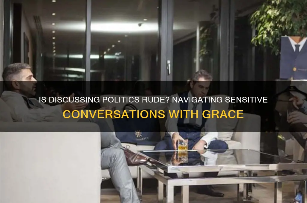 was talking politics rudew