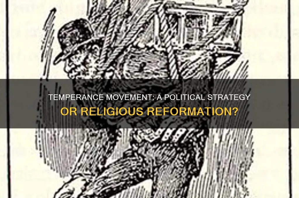 was temperance political or religious