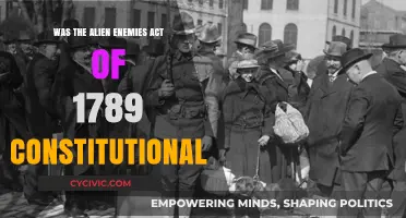 Alien Enemies Act: Constitutional or Unconstitutional?