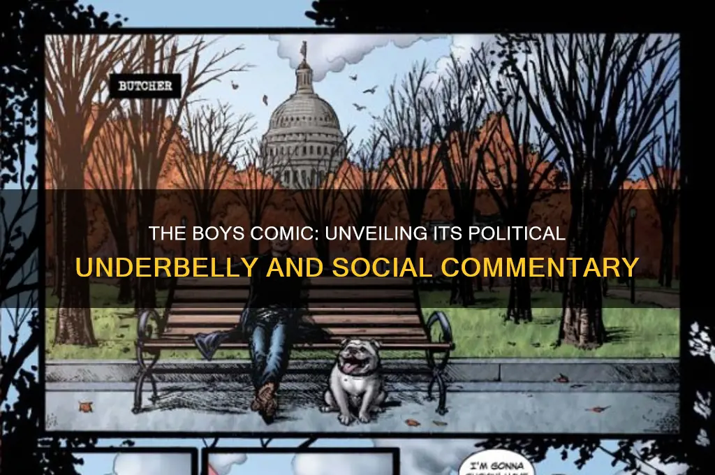 was the boys comic political