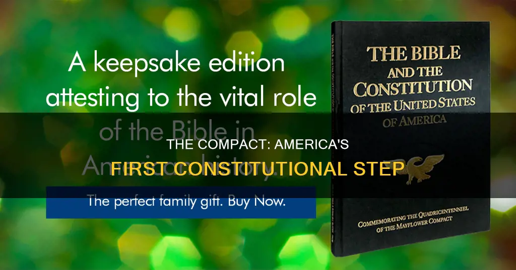 was the compact the first american constitution