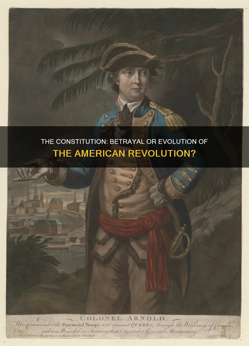 was the constitution a betrayal of the american revolution