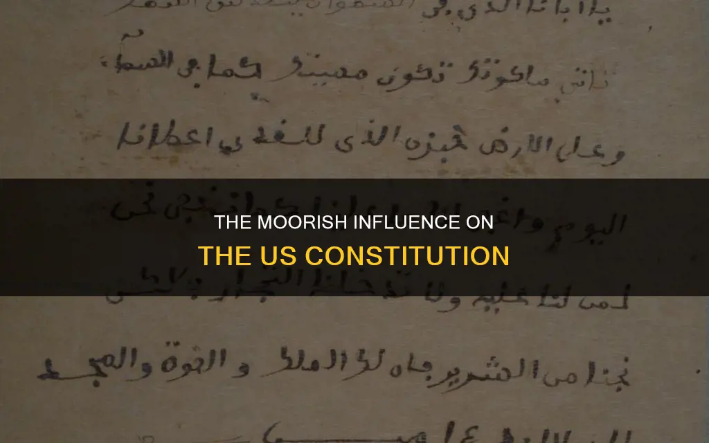 was the constitution based on that of the moors