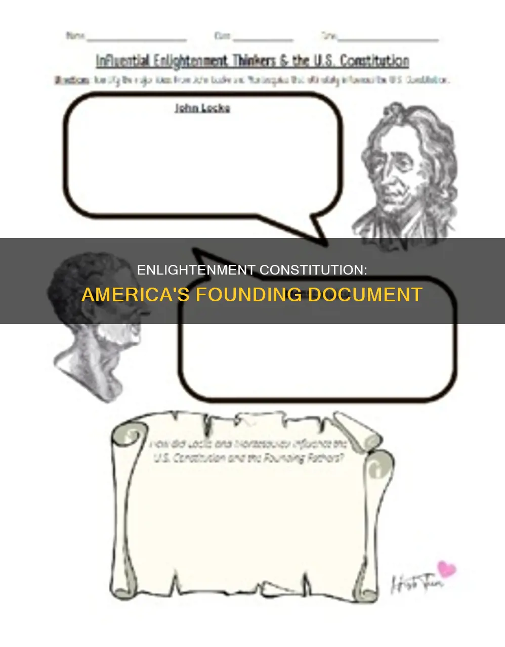 was the constitution in the enlightenment period in america