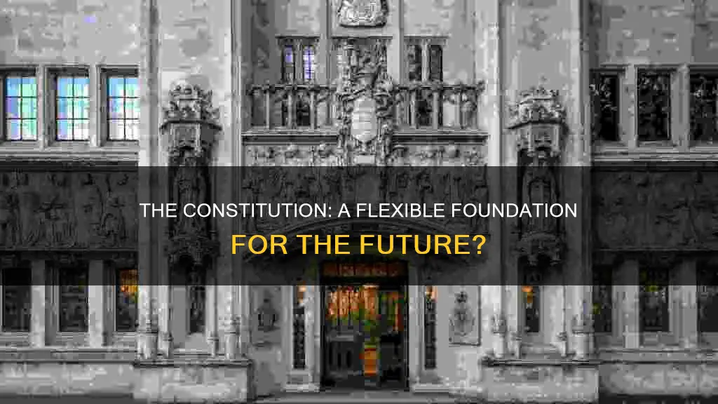 was the constitution intended to be flexible in the future