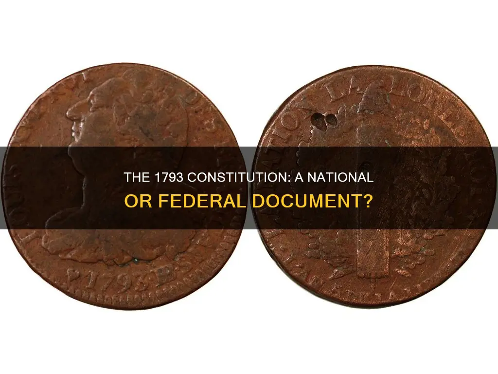 was the constitution of 1793 a national constitution