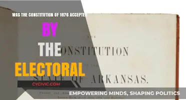 Electoral Acceptance of 1876 Constitution