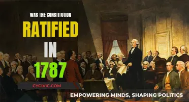 The Constitution's Ratification: 1787's Defining Moment
