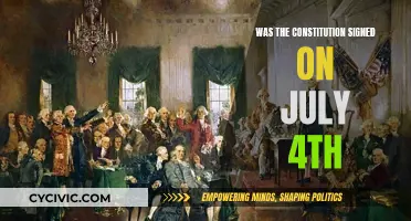 The Constitution: Signed on July 4th?