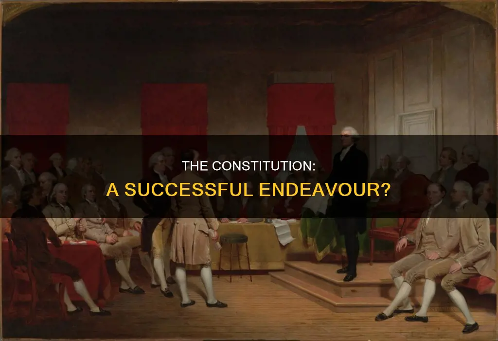 was the constitution successful written